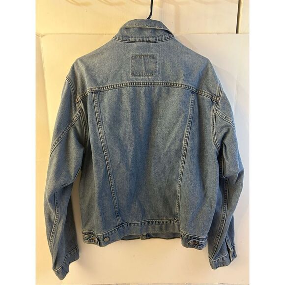 Levi’s Standard Truckers Denim Jean jacket #70507red tag medium M worn spots on - Picture 6 of 9
